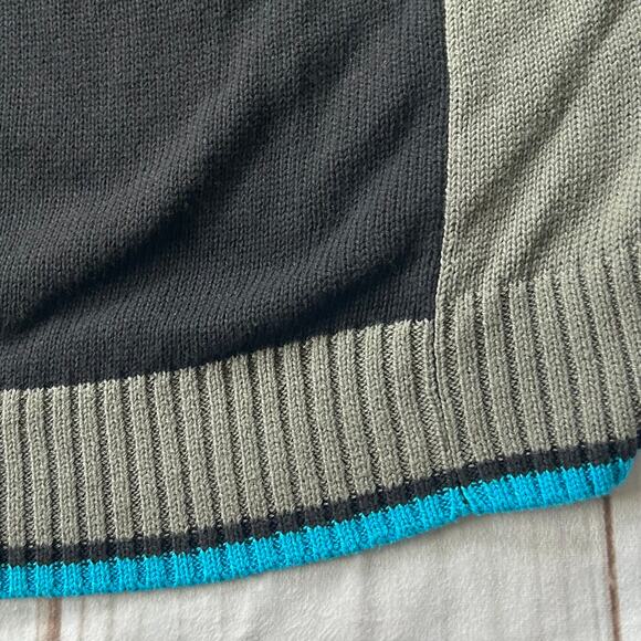 Vintage Liberty Blues full zip knit sweater Y2K retro big and tall grunge 8XL - Picture 7 of 12